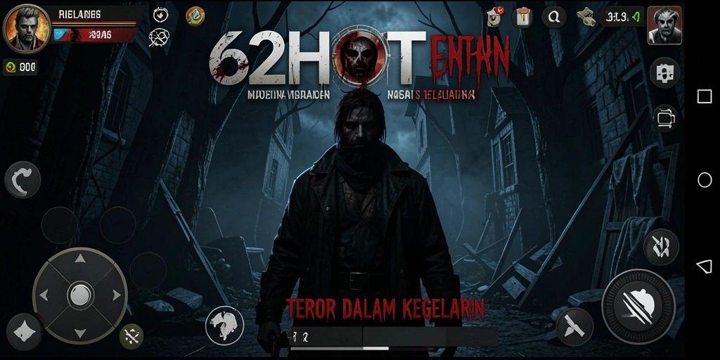 Gameplay menegangkan di dunia Horror 62HOT dengan elemen kengerian yang mendalam.