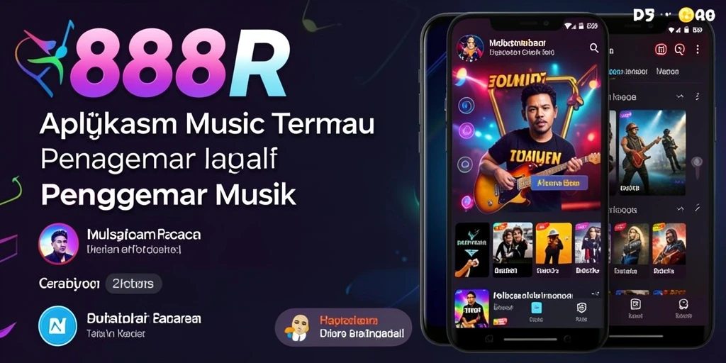 Tampilan gameplay 888R dengan berbagai pilihan lagu.