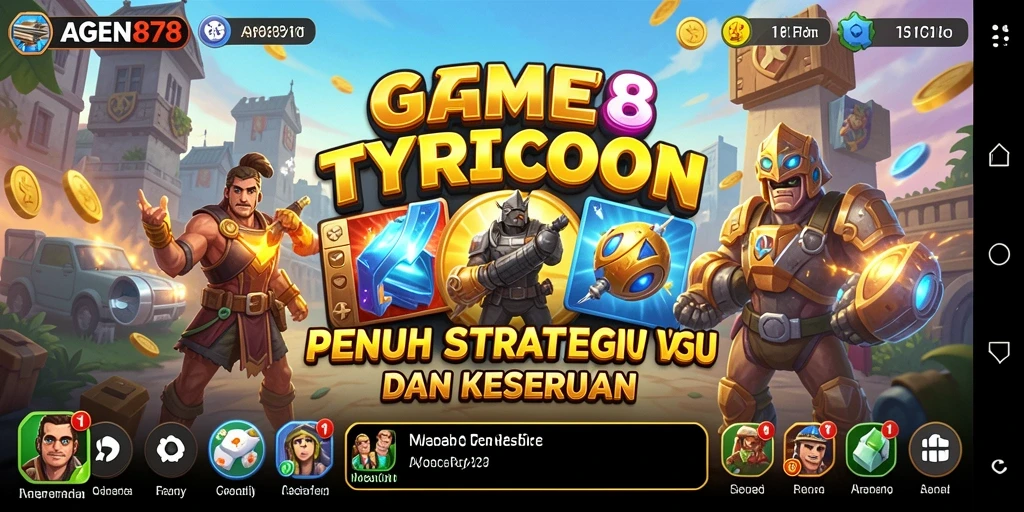 Tampilan gameplay AGEN878 yang penuh strategi dan keseruan.