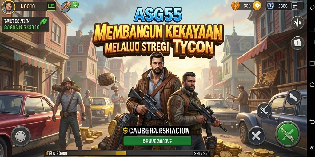 Screenshot utama ASG55 menampilkan gameplay Tycoon yang seru.