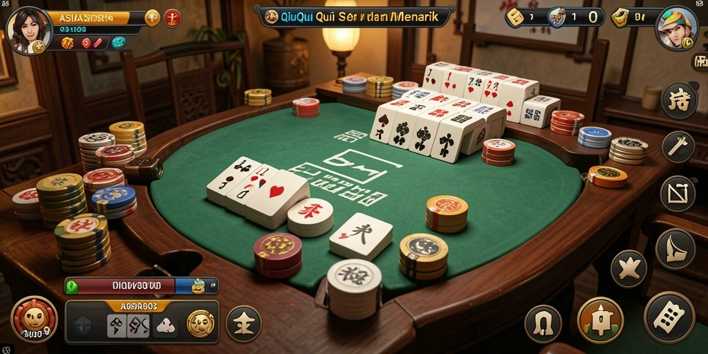 Gameplay seru QiuQiu di ASIA303 yang menantang.
