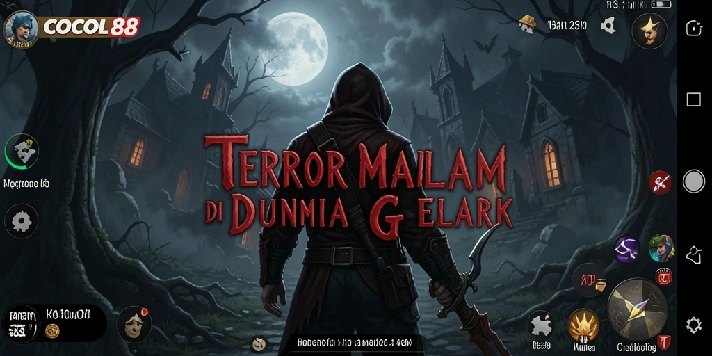 Tampilan gameplay COCOL88 yang menakutkan dan menegangkan.