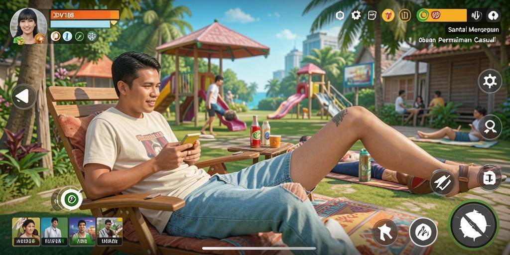 Tangkapan layar gameplay DV188 yang seru dan mengasyikkan.