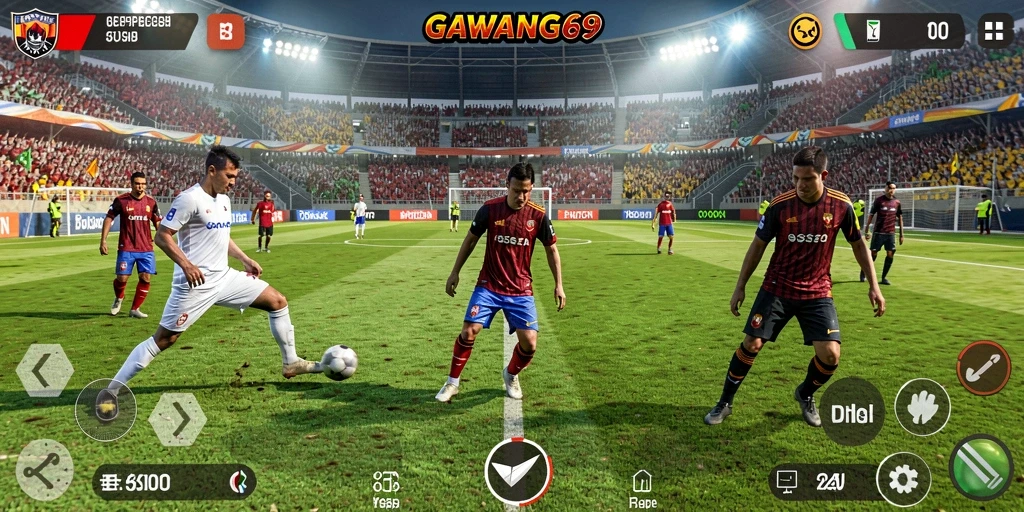 Tampilan gameplay seru dari GAWANG69 yang memukau.