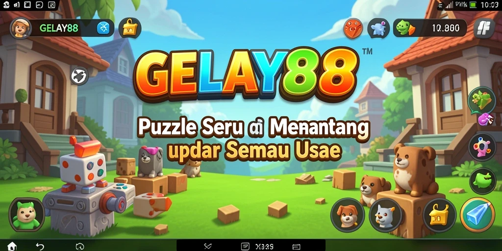 Tampilan gameplay <strong>GELAY88</strong> yang menantang dan menarik.