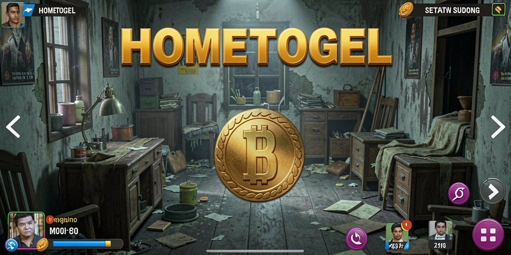Gameplay menegangkan di HOMETOGEL dengan suasana Horror yang kental.