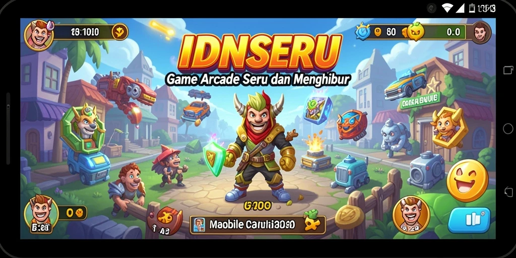 Tampilan menarik dari gameplay <strong>IDNSERU</strong> yang menantang.