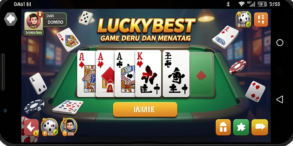 Tampilan gameplay LUCKYBEST yang seru dan interaktif.