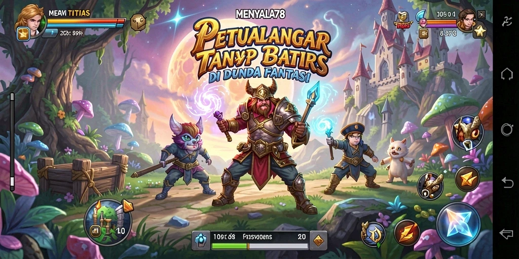 Screenshot gameplay <strong>MENYALA78</strong> yang menampilkan aksi petualangan menegangkan.