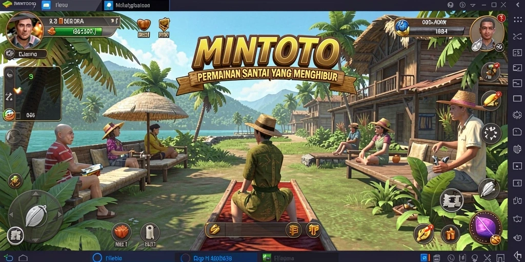 Tampilan gameplay MINTOTO yang menarik dengan berbagai level seru.