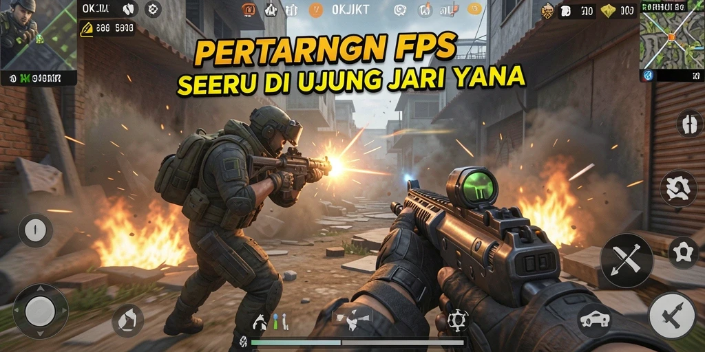 Screenshoot gameplay seru dan mendebarkan di OKJKT.