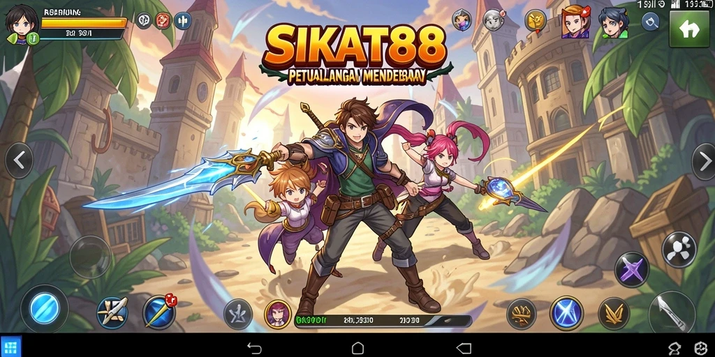 Tampilan gameplay SIKAT88 yang memukau dan seru.