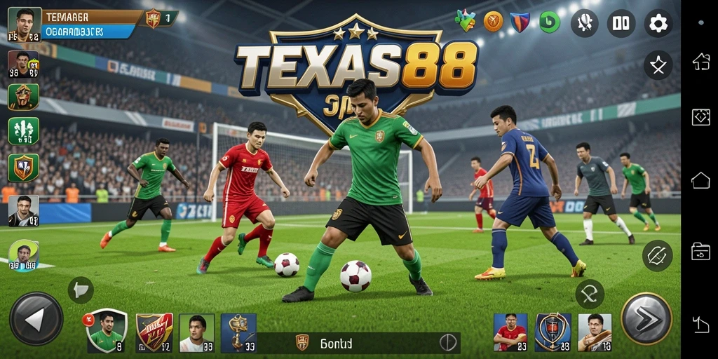 TEXAS88 gameplay yang menegangkan dengan aksi olahraga seru.